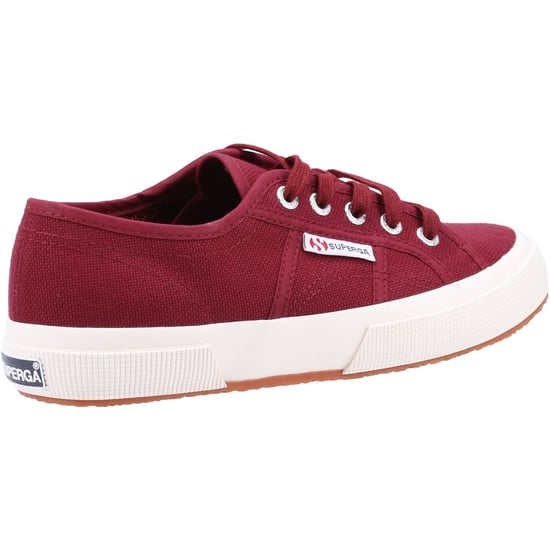 Superga 2750 Cotu Classic 100% Baumwolle Damen Dunkel Bordeaux Trainer - Image 2