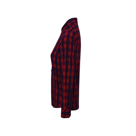 Premier - "Mulligan" Hemd für Damen Langärmlig (Rot/Marineblau) - Image 3