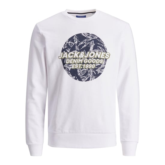 JACK&JONES Men's Logo printed pullover sweatshirt