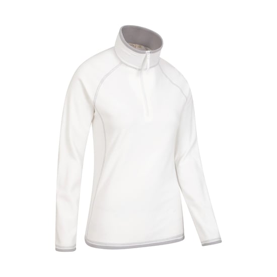 Mountain Warehouse - "Montana" Fleece-Oberteil mit halbem Reißverschluss für Damen (Beige) - Image 5