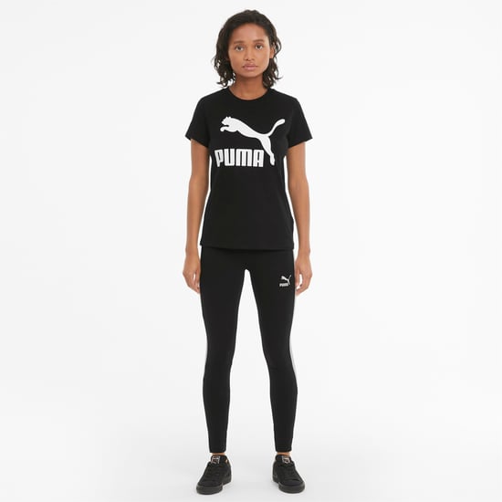 PUMA Iconic T7 Mid-Rise Womens Leggings
