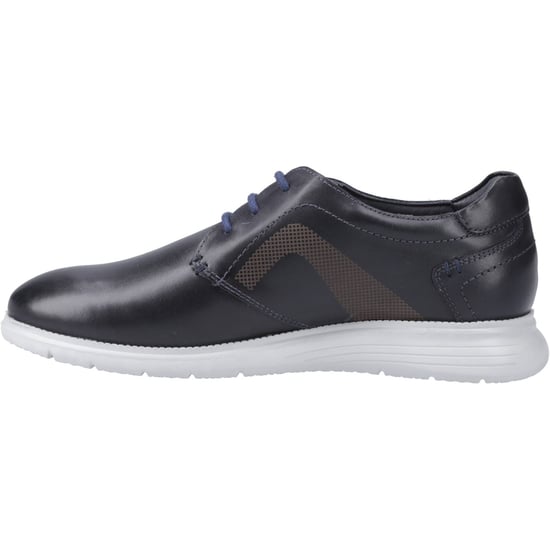 Pod Aston Leder Herren Schnürschuhe Navy - Image 4