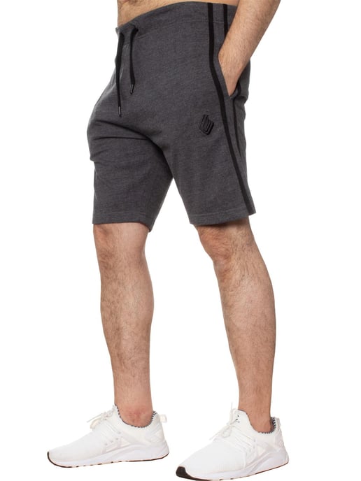 Enzo | Herren Lounge Shorts - Holzkohle - Image 1