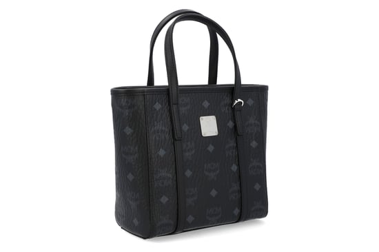 Mcm Damen Toni Shopper in Braun Visetos - Image 1