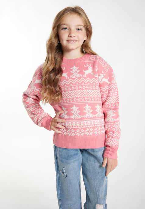 Mymo Zur Seite fahren Mädchen (Kids) rosa weiss - Image 3