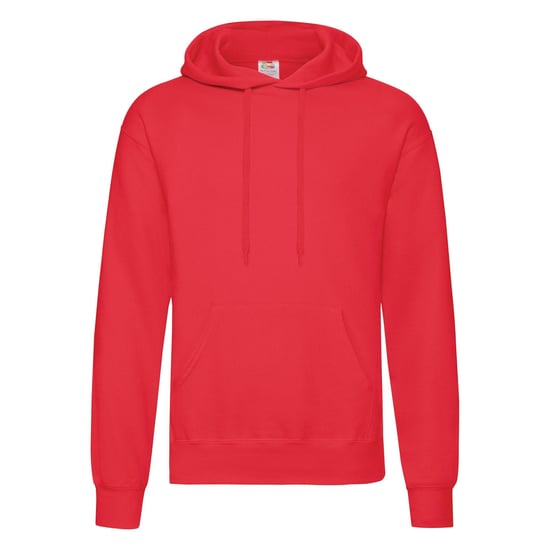 Fruit of the Loom - "Classic" Sweatshirt mit Kapuze für Herren/Damen Unisex (Rot) - Image 1