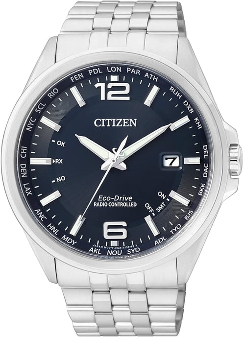 Citizen Herren Silber Uhr CB0010-88L - Image 1