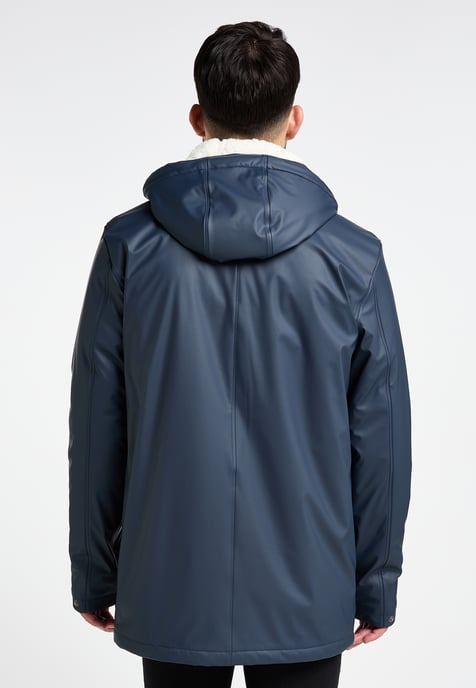ICEBOUND Regenjacke mit Teddyfutter Herren Marine - Image 3