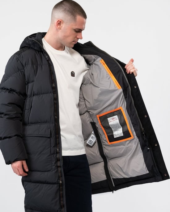 Parajumpers Long Bear Herren Kapuzen Lang Pufferjacke - Image 3
