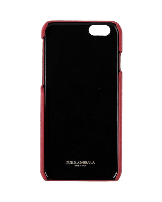 Dolce & Gabbana iPhone 6 Handyhülle aus pinkem Leder - Image 3