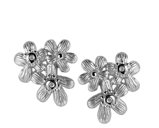 Orphelia Ohrstecker für Damen, 925 Sterlingsilber, Silber ZO-6026 - Image 1