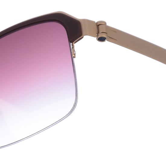 Rechteckige Metall-Sonnenbrille M1049 Herren - Image 2