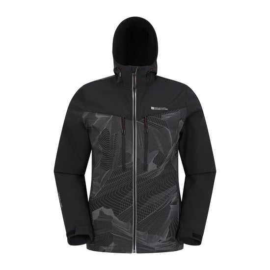 Mountain Warehouse Herren Illuminate II Soft Shell Jacke (Schwarz) - Image 1