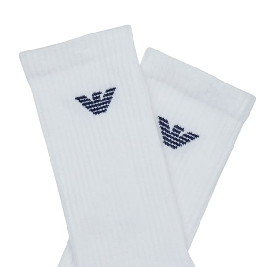 Emporio Armani CC300 Herren Crew Socken Alltag Sport Baumwolle 3er Pack Trainer Socken - Image 3