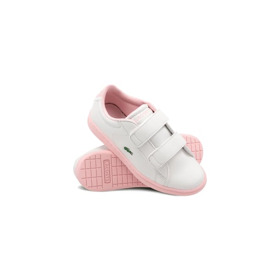 Lacoste Carnaby Evo Kids White Trainers