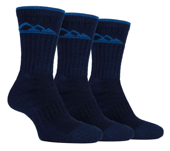 3 Paar Herren Heavy gepolstert atmungsaktiv Outdoor Baumwolle Wandern Socken - Image 1