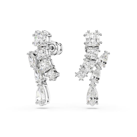 Swarovski 'Matrix' Damen-Ohrhänger aus Metall - Silber 5700418 - Image 2