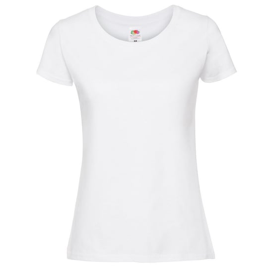 Fruit Of The Loom Damen/Damen Ringspun Premium T-Shirt (Snow) - Image 1