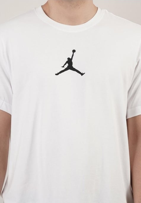 Nike Air Jordan Jumpman Herren-T-Shirt mit Rundhalsausschnitt in Weiß - Image 4