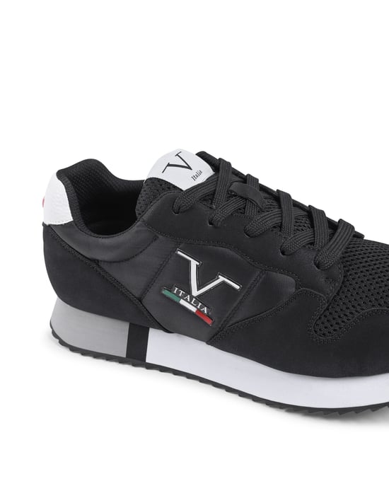 V Italia Mens Sneaker SNK 003 M Black