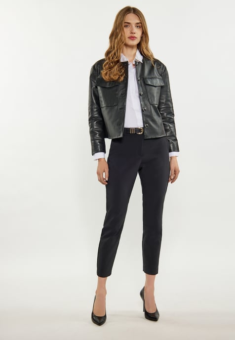 Dreimaster Jacke Damen schwarz - Image 2