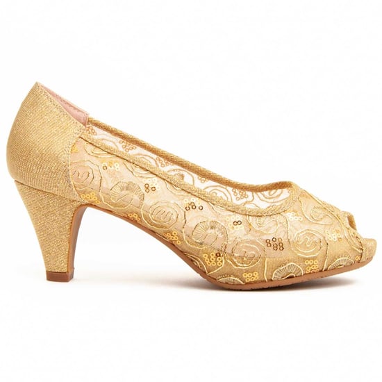 Montevita Absatzschuh Unnecebapas in Gold - Image 2
