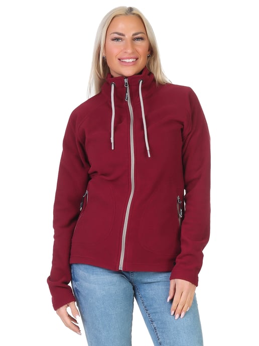 Rock Creek Fleecejacke Weinrot - Image 4