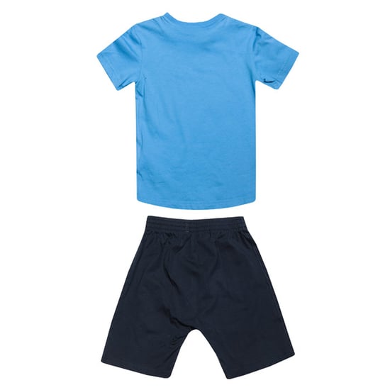 Boy's adidas Baby And Infant Logo Summer Set in Blue-White