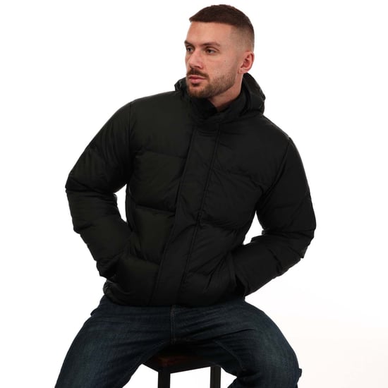 Men's Levis Laurel Short Puffer Jacket in Black