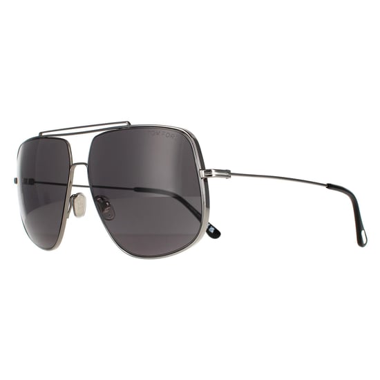 Tom Ford Aviator Mens Ruthenium Grey FT0927 Liam Sunglasses