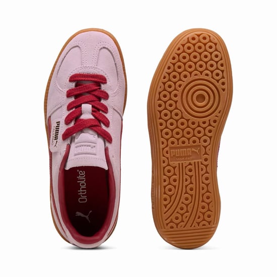 Puma Palermo Leder Rose/Dark Crimson Turnschuhe - Image 4