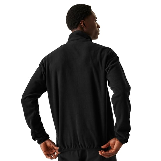 Regatta - "Frankie" Fleecejacke Durchgehender Reißverschluss für Herren (Schwarz) - Image 3
