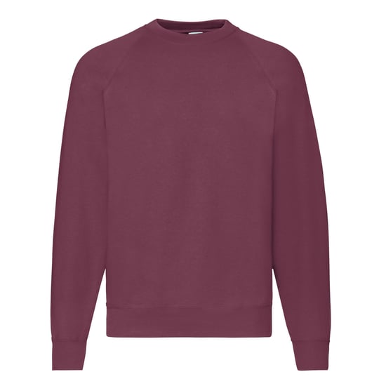 Fruit of the Loom - "Classic" Sweatshirt für Herren Raglanärmel (Burgunderrot) - Image 1