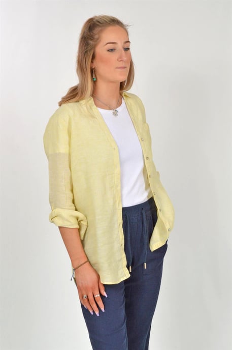 Oversized Linen Shirt