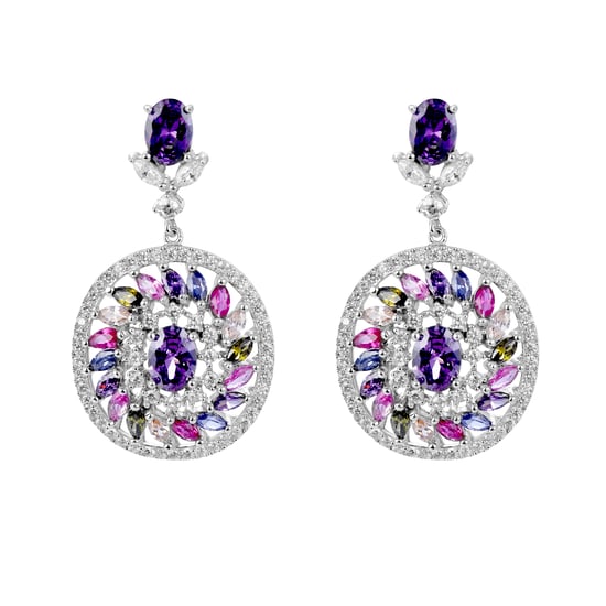 Orphelia 'Enya' Damen 925er Sterling Silber Set: Ohrringe + Ring - Silber SET-7428 - Image 3