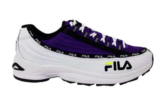 Fila DSTR97 Mens White/Purple Trainers