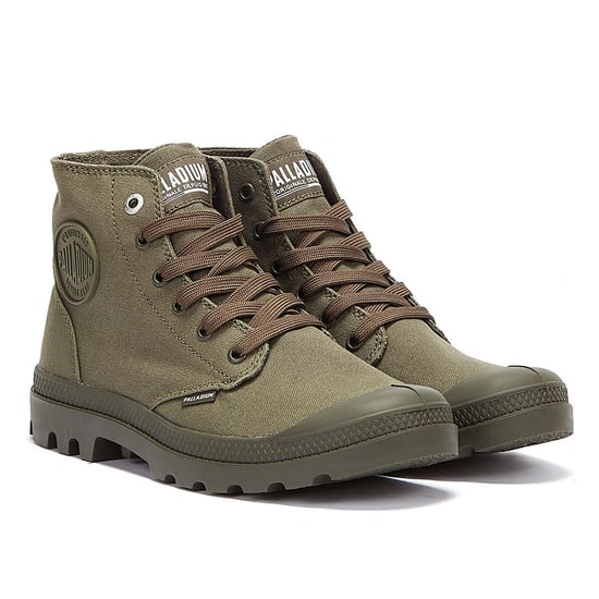 Palladium Pampa Hi Mono Chrome Grün Stiefel - Image 1