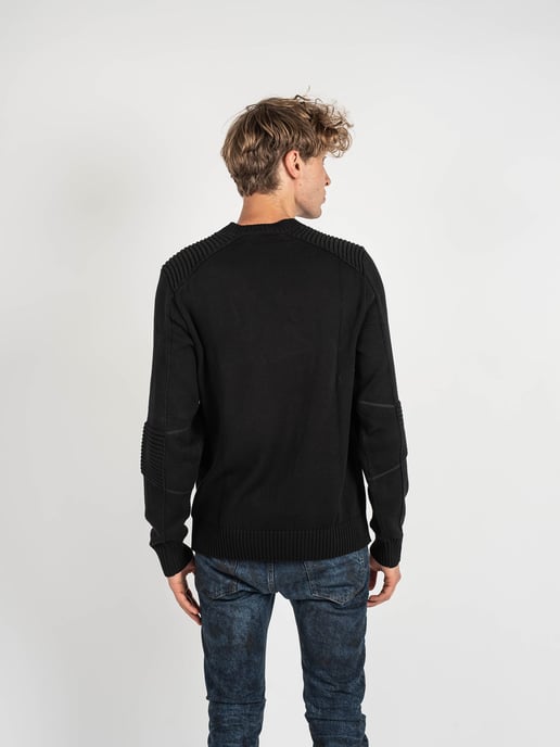 Les Hommes Pullover Herren schwarz - Image 4