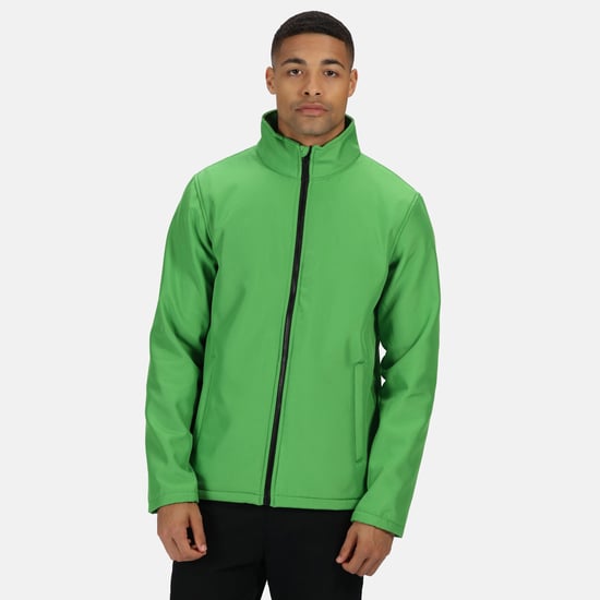Regatta Standout Herren Ablaze Druckbare Softshelljacke (Extrem Grün/Schwarz) - Image 4