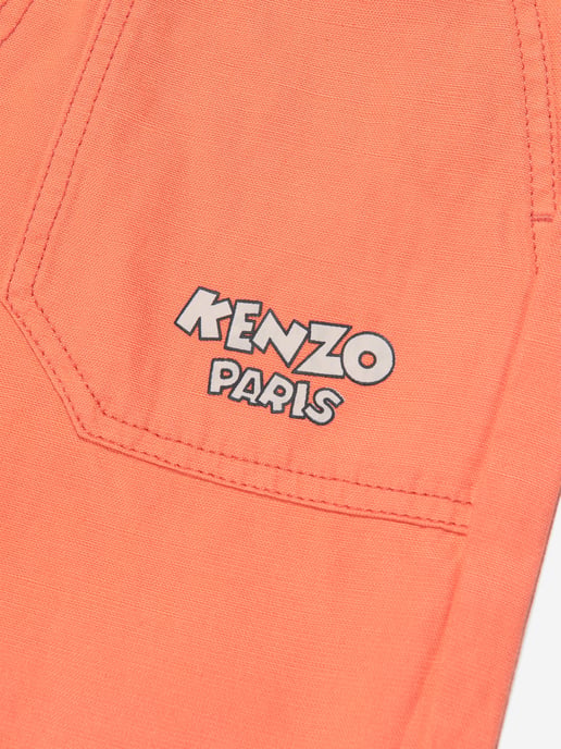KENZO Boys Logo Bermuda Shorts
