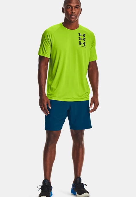 Unter Armour Herren UA Tech™ Triple Logo T Shirt - Image 4