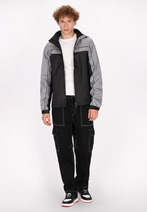 Mo Jacke Herren schwarz-grau - Image 2