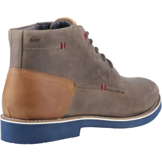Pod Aries Leder Herrenstiefel Grau - Image 2