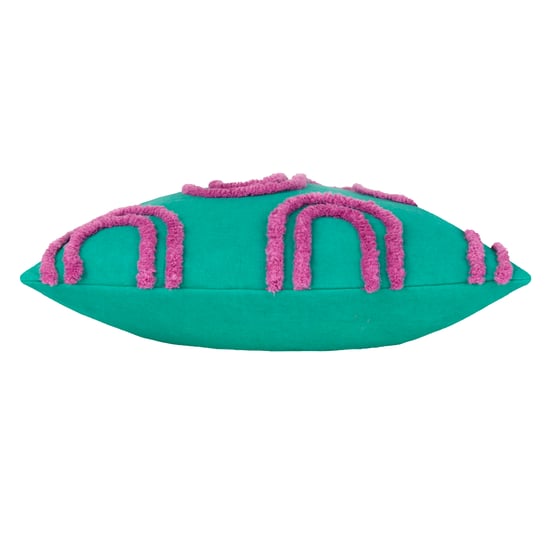 Heya Home Archie Tufted Feather Filled Cushion - Image 3