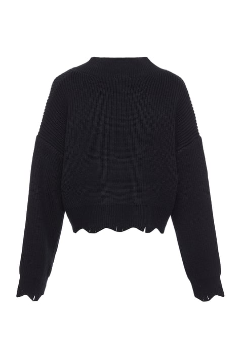 Mymo Pullover Damen schwarz - Image 2