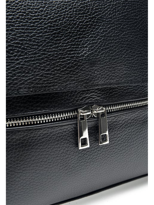 Roberta M SS22 RM 1758 Noir Cuir de vachette Sac - Image 3