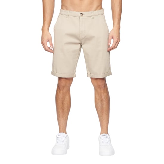 Crosshatch - "Sinwood" Shorts für Herren (Beige) - Image 1