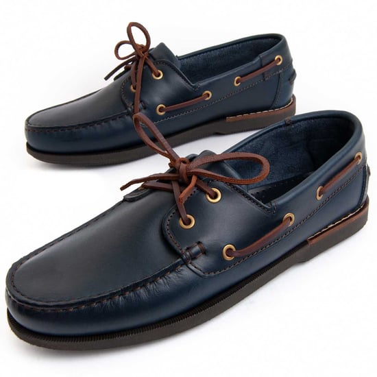 Purapiel Boat Shoes Puranautic4 In Blue