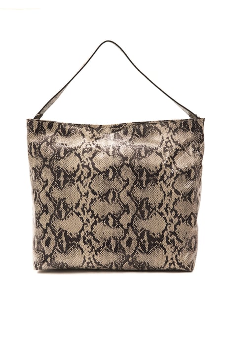 Pompei Donatella Grey Leather épaule pour femmes - Image 3