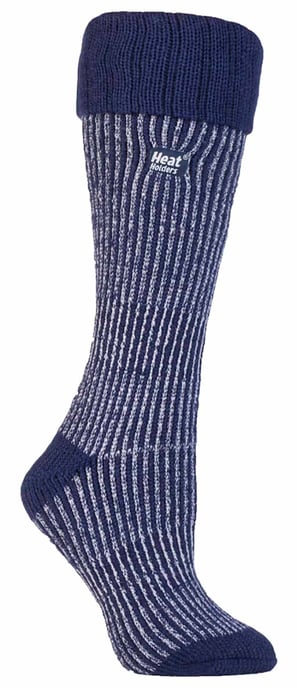 Heat Holders gerippte Damen-Thermostiefelsocken - Image 1
